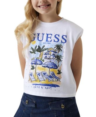 Girls' 7-16 Boxy Oversize-Fit Short-Sleeve T-Shirt