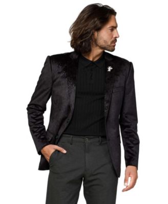 Men's Blazer Tropical Summer Birds Suit Jacket