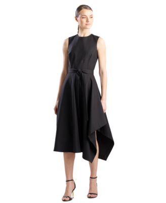 Women's Crew Neck Midi Dress