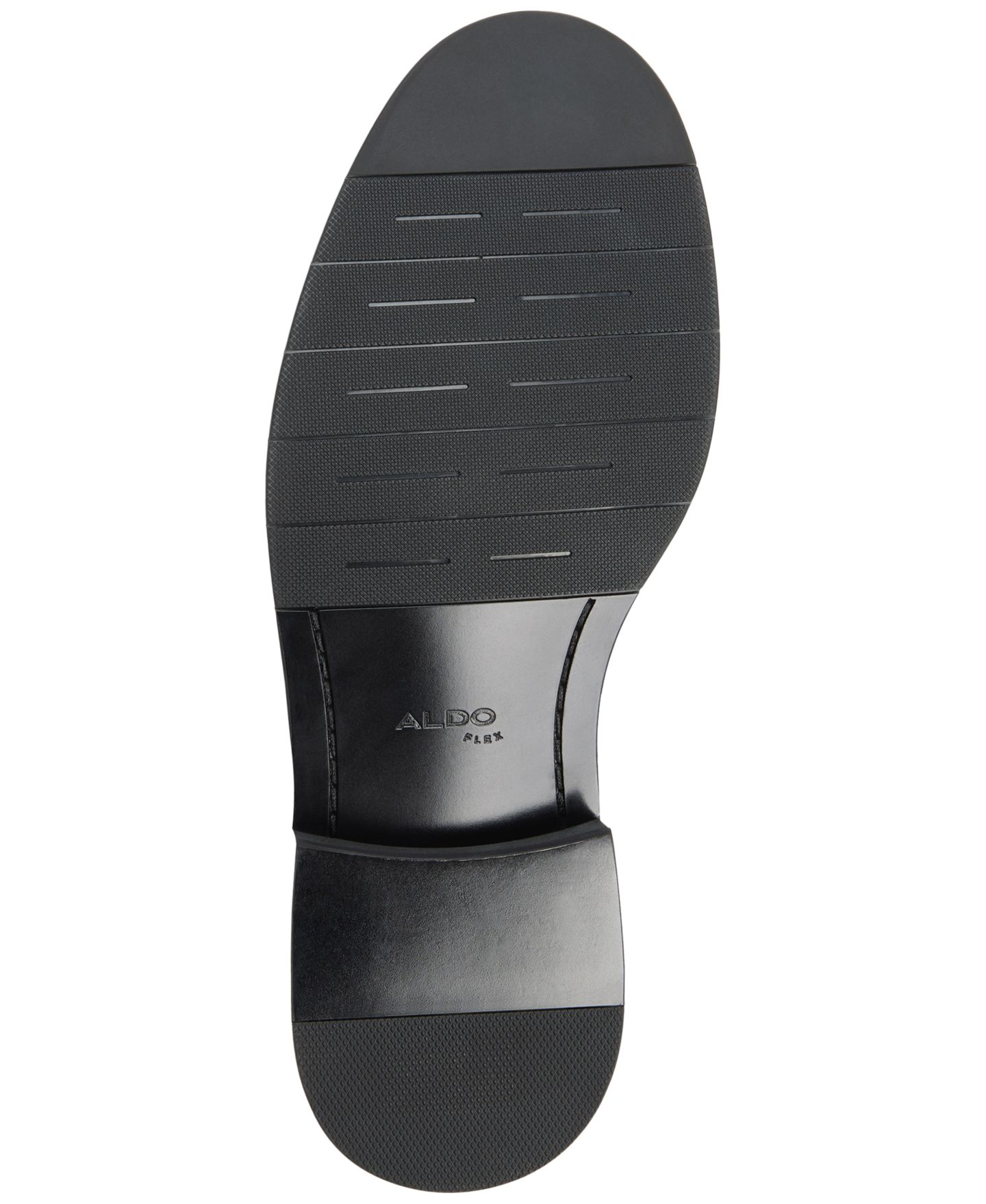 Обувь ALDO Men's Sorento Leather Derby, цвет: Чёрный — фото 5