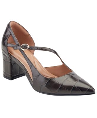 Women's Nerina eFlex Leather d'Orsay Asymmetrical Pumps