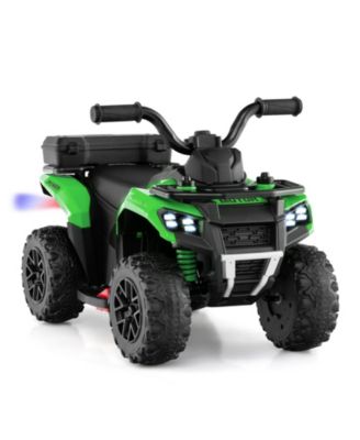 Kids Ride-On ATV 6V with Spray, Music and Rear Storage Box