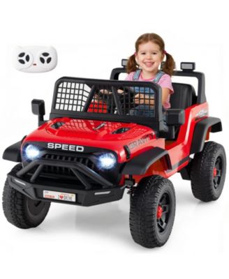 24V Ride On Car for Kids Battery Powered Electric Vehicle with Parent Remote Control