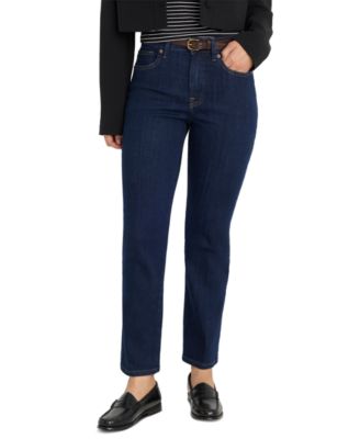 Women's Mid-Rise Straight-Leg Jeans, Regular & Plus Size