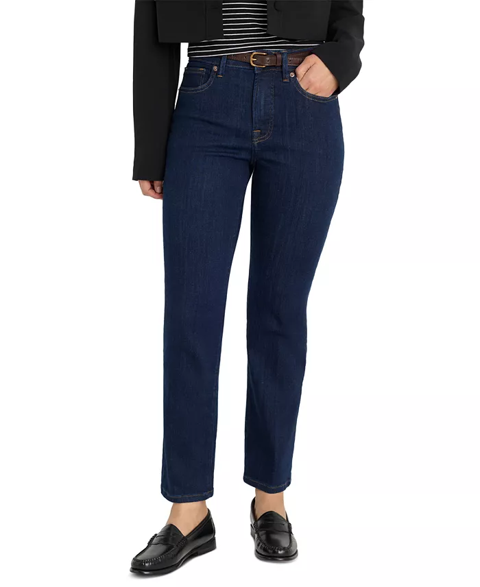 Women's Mid-Rise Straight-Leg Jeans, Regular & Plus Size