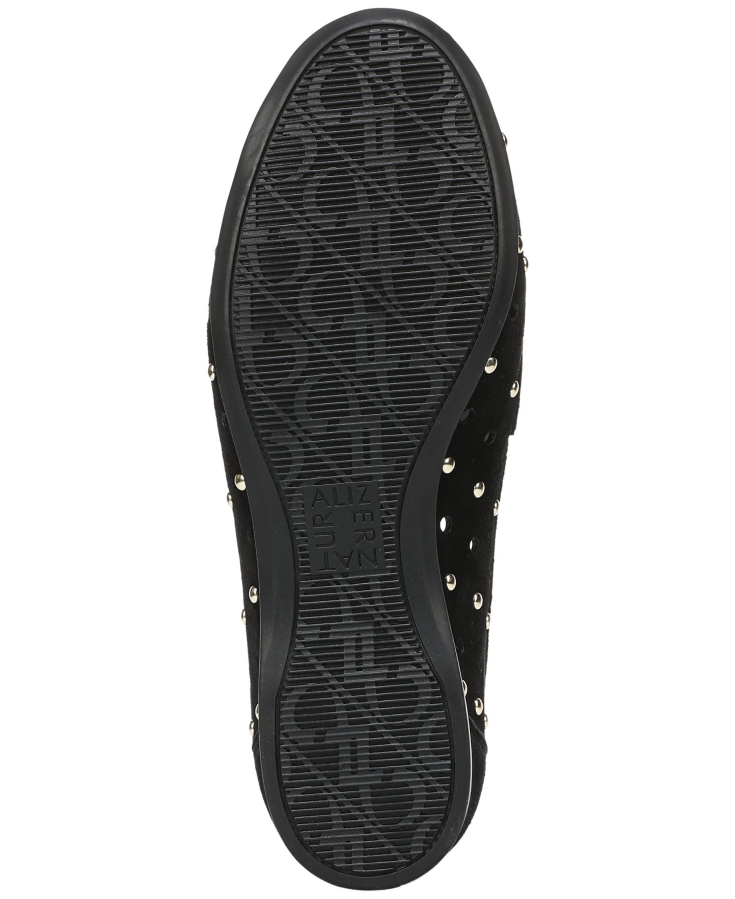 Женские туфли Naturalizer Bloom-Stud Slip-On, цвет: Чёрный замшевый — фото 5