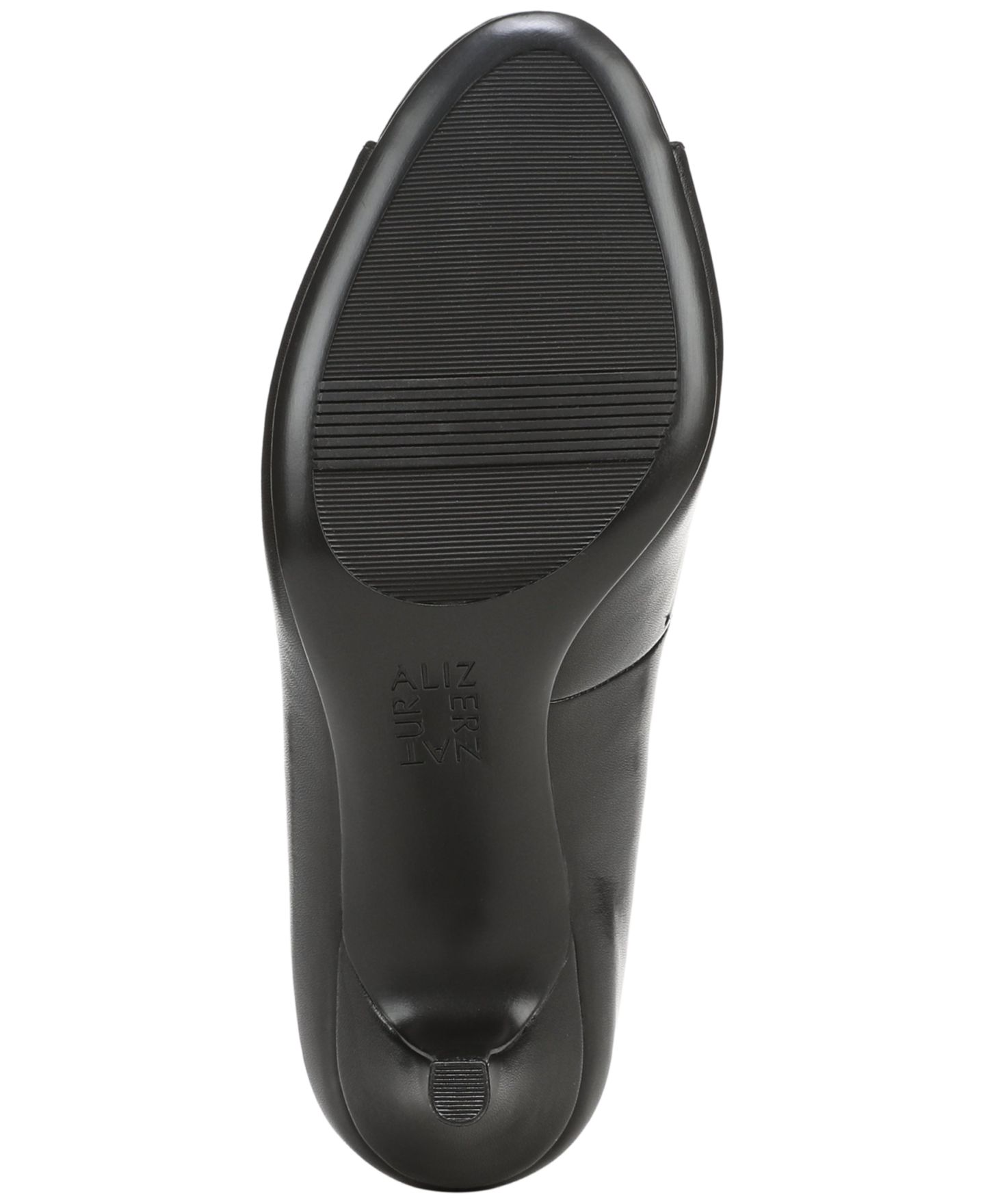 Женские туфли Naturalizer Locke Slip-On Pumps, цвет: Чёрная искусственная кожа — фото 5