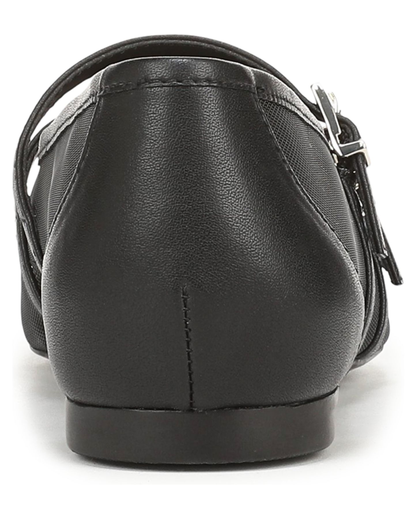 Женские балетки Naturalizer Crista Mary Jane Flats, цвет: Чёрный сетчатый / Искусственная кожа — фото 3