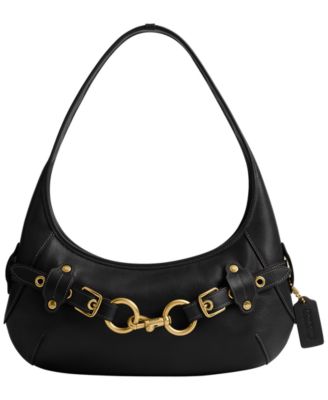 Belted Ergo Leather Medium Shoulder Handbag