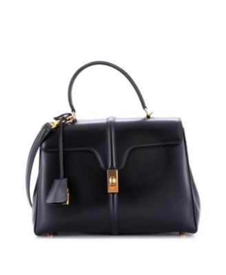 Medium 16 Top Handle Bag Smooth Calfskin
