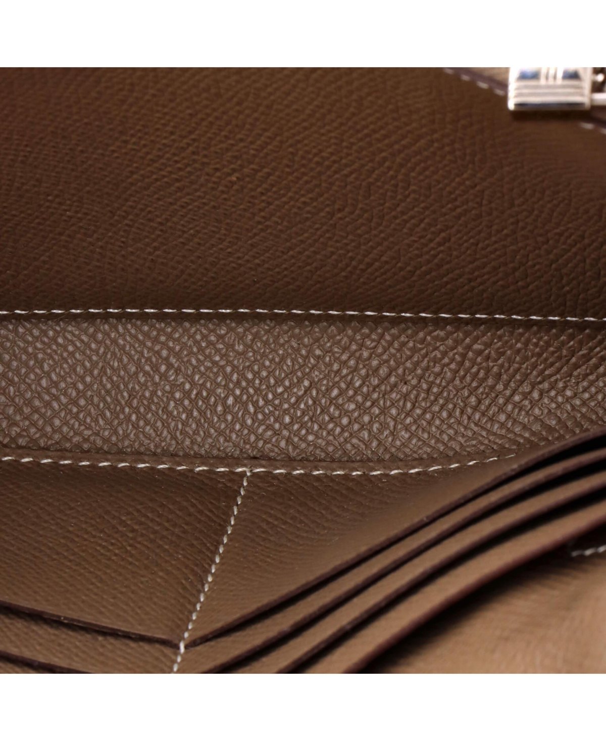 Pre-Owned HERMES Long Kelly Wallet Epsom