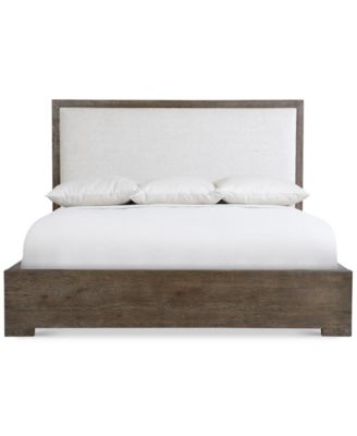 Outline King Wood Panel Bed