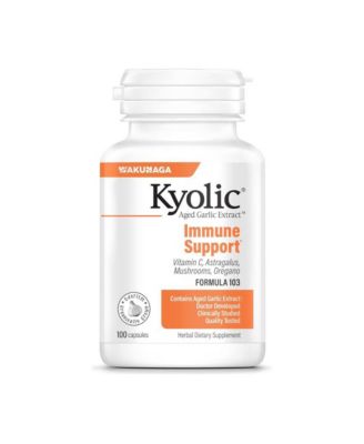 Aged Garlic Extract Formula 103, Immune Support, 100 Capsules