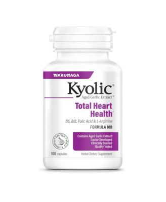 Aged Garlic Extract Formula 108, Total Heart Health, 100 Capsules