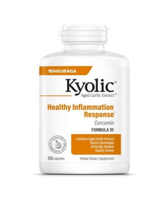 Aged Garlic Extract Formula 111, Healthy Inflammation Response, Curcumin, 150 Capsules