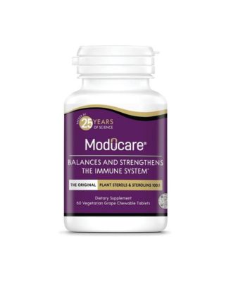 Moducare Daily Immune Support, Plant Sterol Dietary Supplement, Grape flavored , 60 chewable tablets