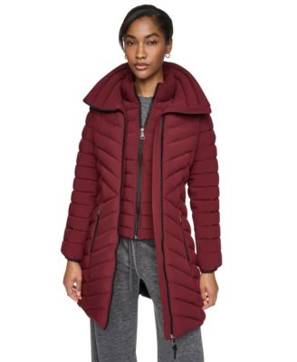 Women's Bibbed Packable Puffer Coat