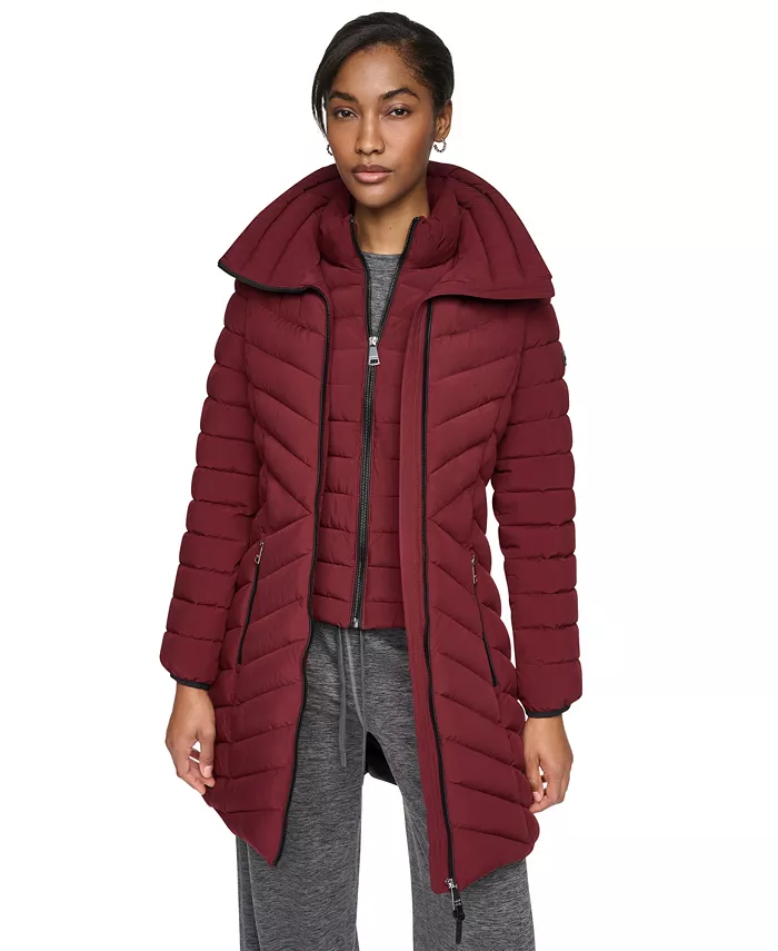 Women's Bibbed Packable Puffer Coat