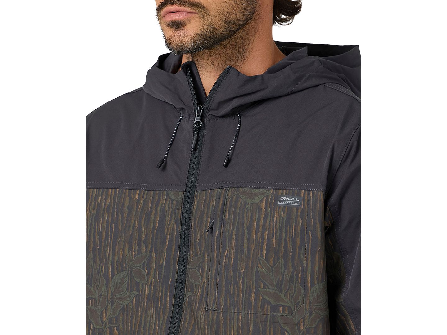 Мужская куртка O'Neill Trvlr Series Stretch Windbreaker, цвет: Камуфляжный — фото 3