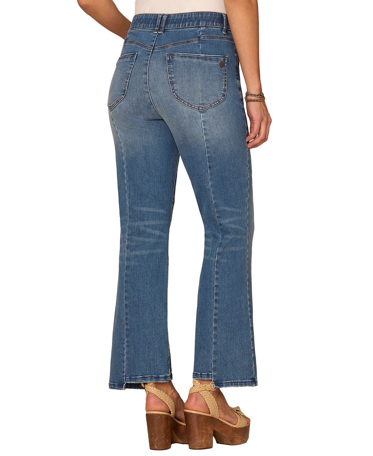 Democracy Women's AB Solution Skyrise Bootcut Jeans view 3 — MAYCSS fashion products