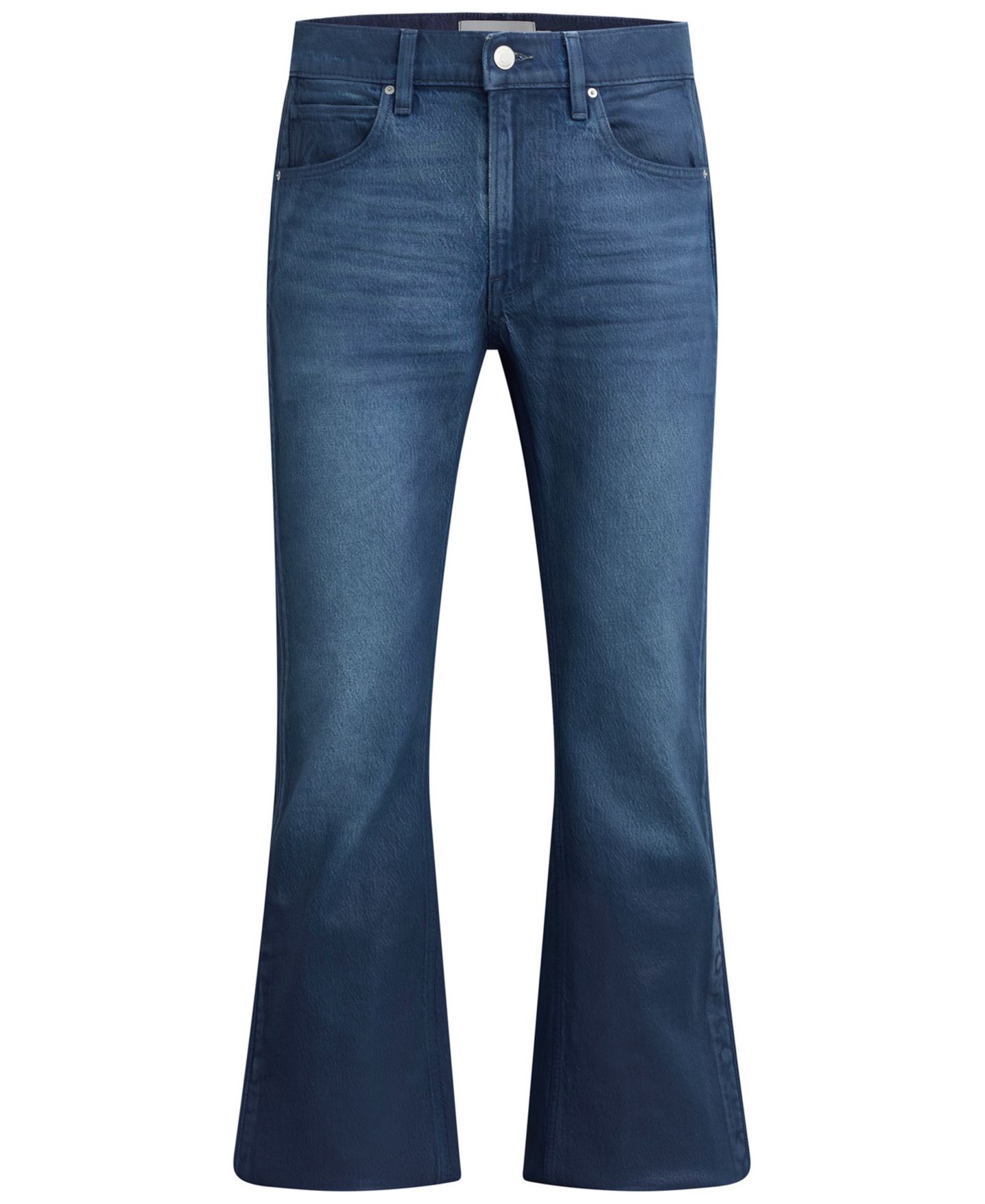 Мужские джинсы Hudson Jeans Walker Track Zip-Fly Bootcut, цвет: Тёмно-синий — фото 6