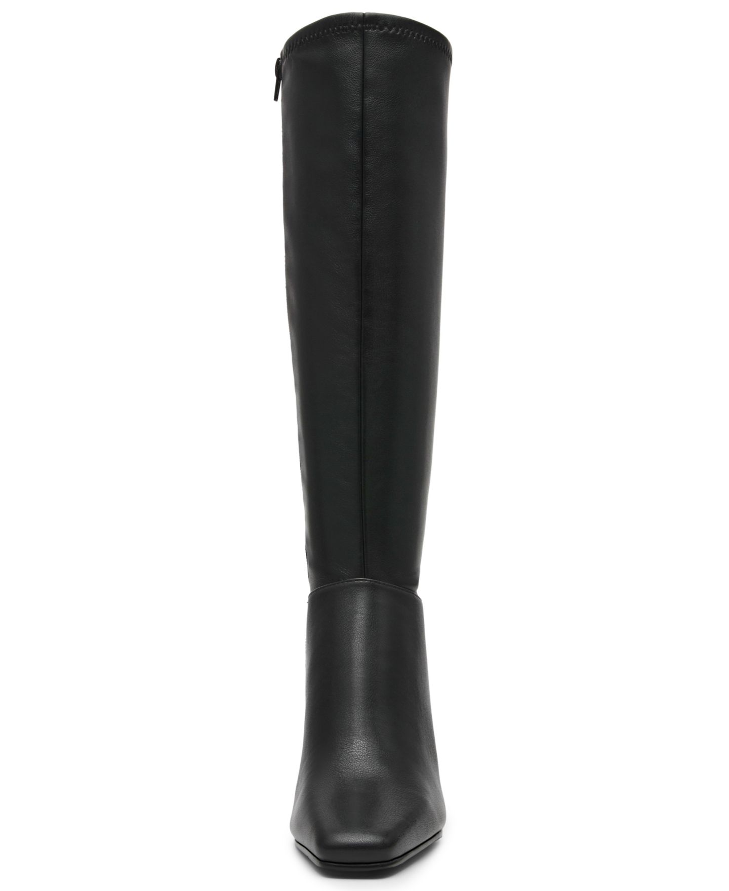 Женские ботинки Steve Madden Fior Knee-High Dress Boots, Regular & Wide Calf, цвет: Чёрный гладкий — фото 7