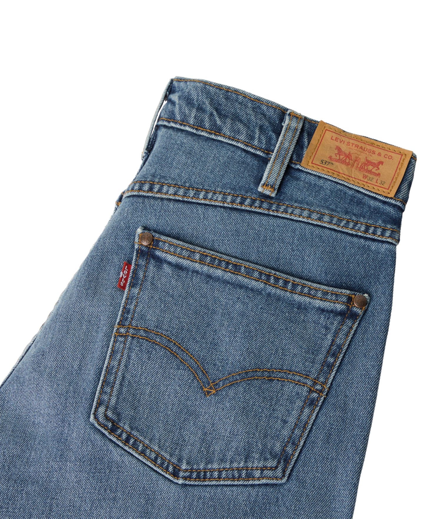 Мужские джинсы Levi's 537™ Regular-Fit Bootcut, цвет: Throw The Lasso — фото 6