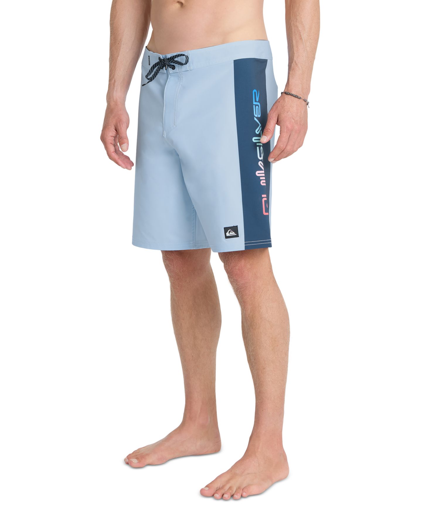 Пляжные шорты Homeslicer для мужчин, стрейч — Quiksilver, цвет: Skyway — фото 3