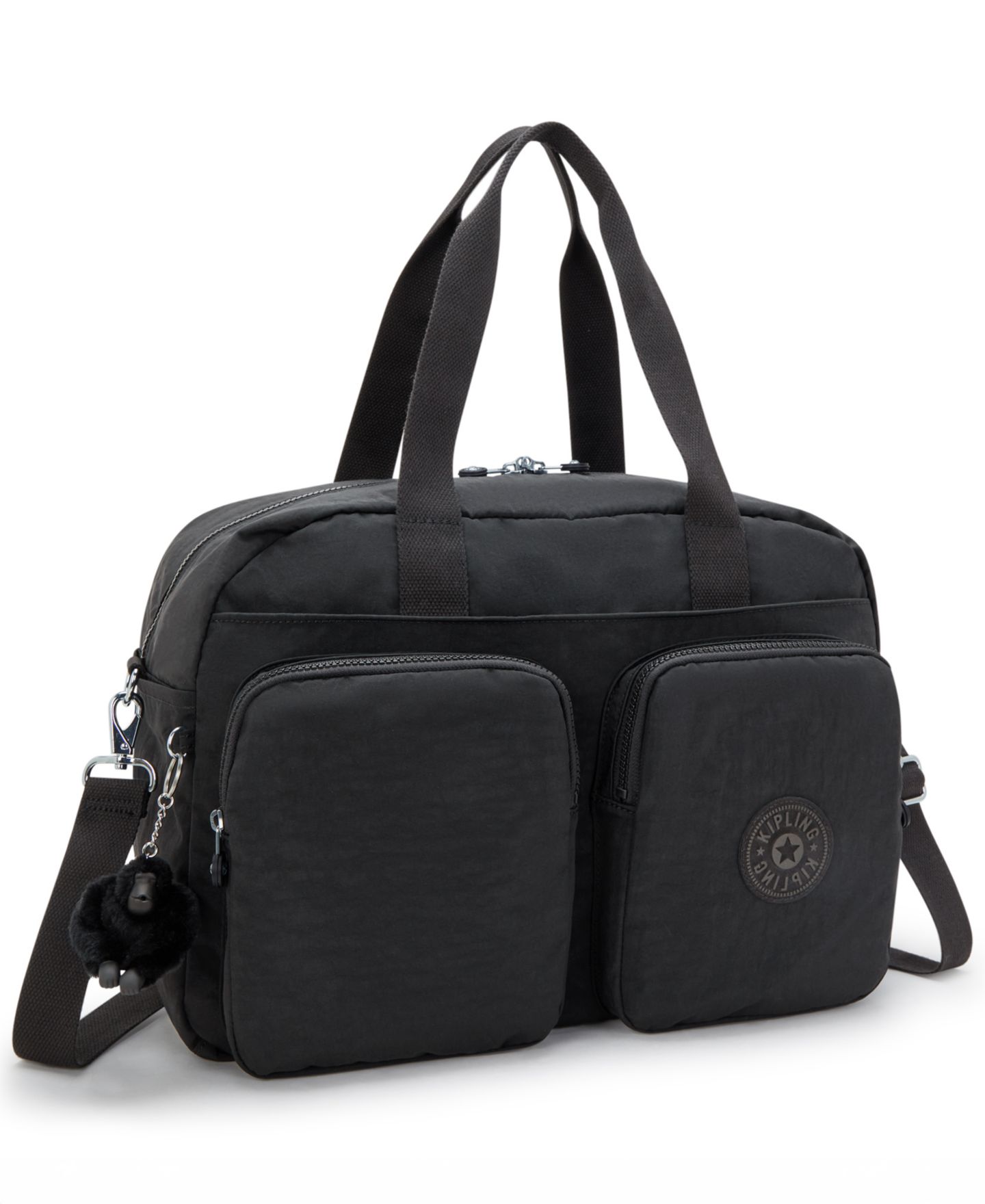 Женская сумка Kipling Defea Extra Large Weekender Duffle, цвет: Чёрный — фото 5