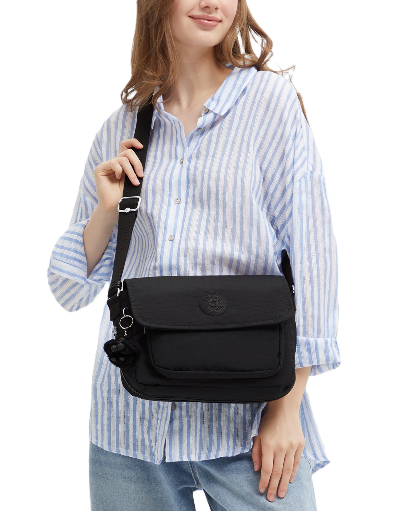 Женская сумка Kipling Dalma Crossbody, цвет: Чёрный — фото 6