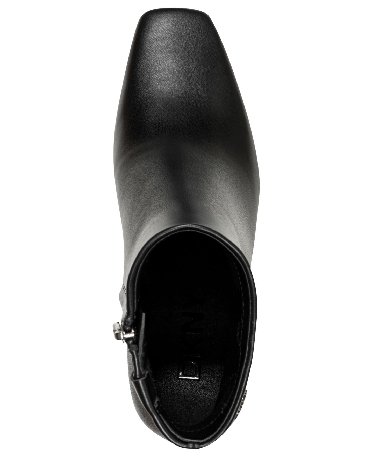 Женские ботинки DKNY Kaelani Zipper Heeled Booties, цвет: Чёрный — фото 4