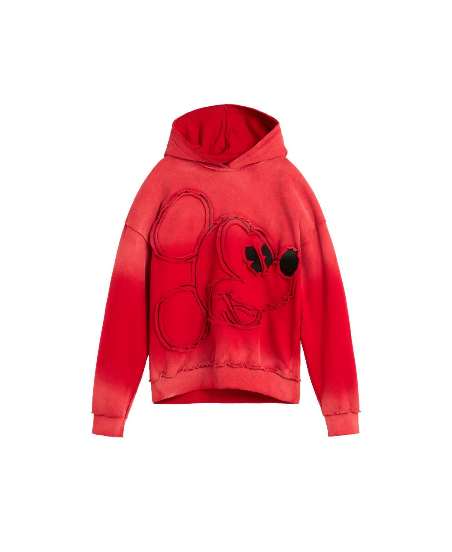 Мужские толстовки Desigual Embroidered Mickey, цвет: Яркий красный — фото 5