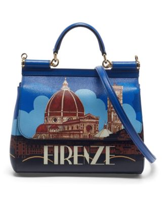 Women's Firenze Miss Sicily Medium Leather Satchel