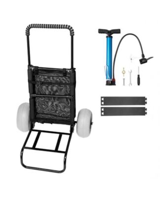 Beach Dolly with Big Wheels for Sand 9 in Balloon Wheels Beach Gardening