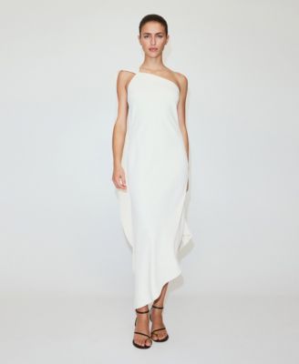 Women's Asymmetrical Scarf Dress
