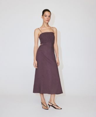 mango purple dress Sequin by Mango this dress will make a statement wherever you go MANGO Purple Women's Dress 37032885-