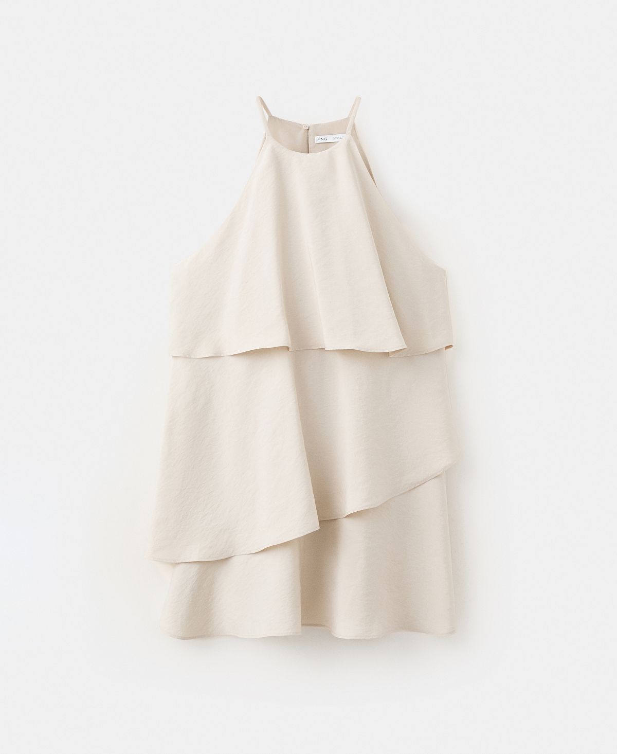 Mango Women's Ruffled Modal Dress view 2 — MAYCSS fashion products