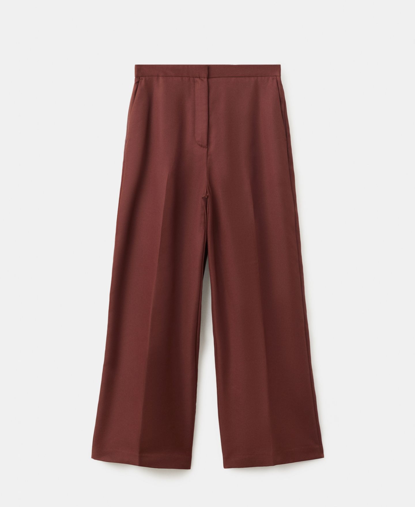 Женские брюки MANGO High-Waisted Lyocell, цвет: Бежевый / Хаки — фото 14