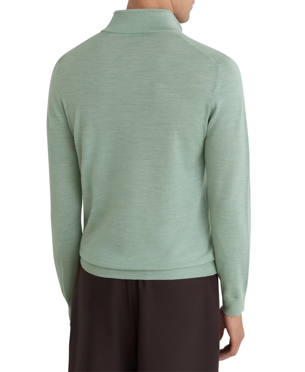 Reiss Men's Blackhall Merino Wool Half-Zip Funnel-Neck Jumper