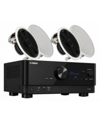 RX-V6A 7.2 AV Receiver with 4 In-Ceiling Speakers