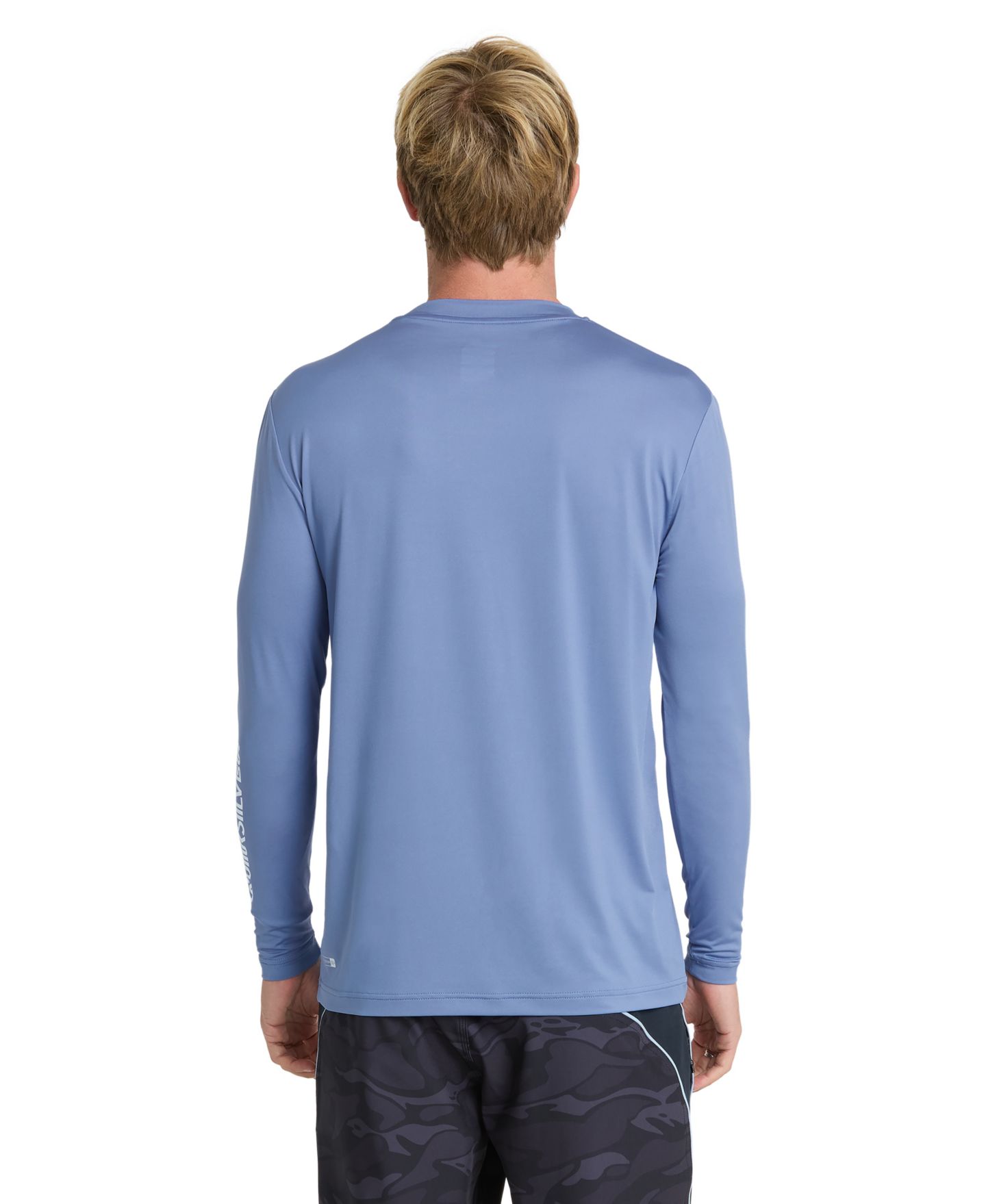 Мужская футболка Quiksilver DNA Ultraviolet Protection Factor Swim T-Shirt, цвет: Quiet Harbor — фото 5
