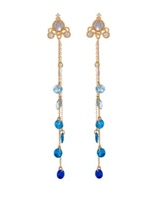 Crystal Disney Princess Cinderella Dangle Earrings