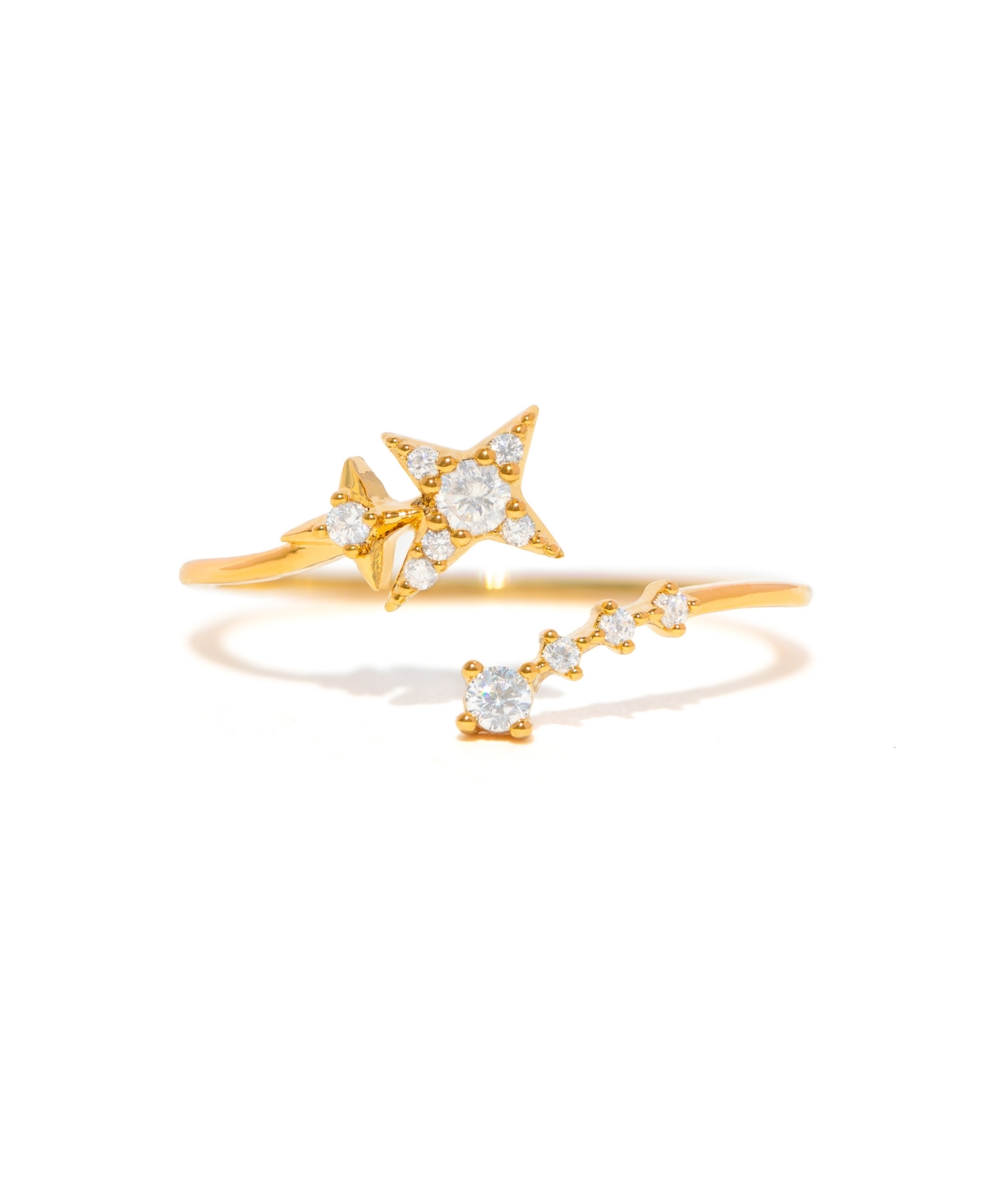 Girls Crew Crystal Interstellar Adjustable Ring