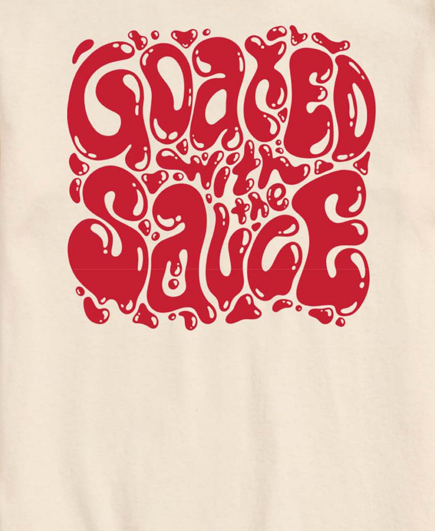 Мужская футболка AIRWAVES Goated With The Sauce Short-Sleeve Graphic, цвет: Кремовый — фото 3