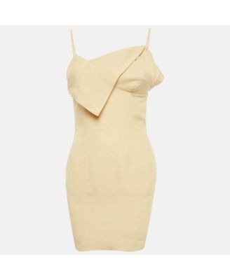 Women's Lamour Linen Backless Mini Dress