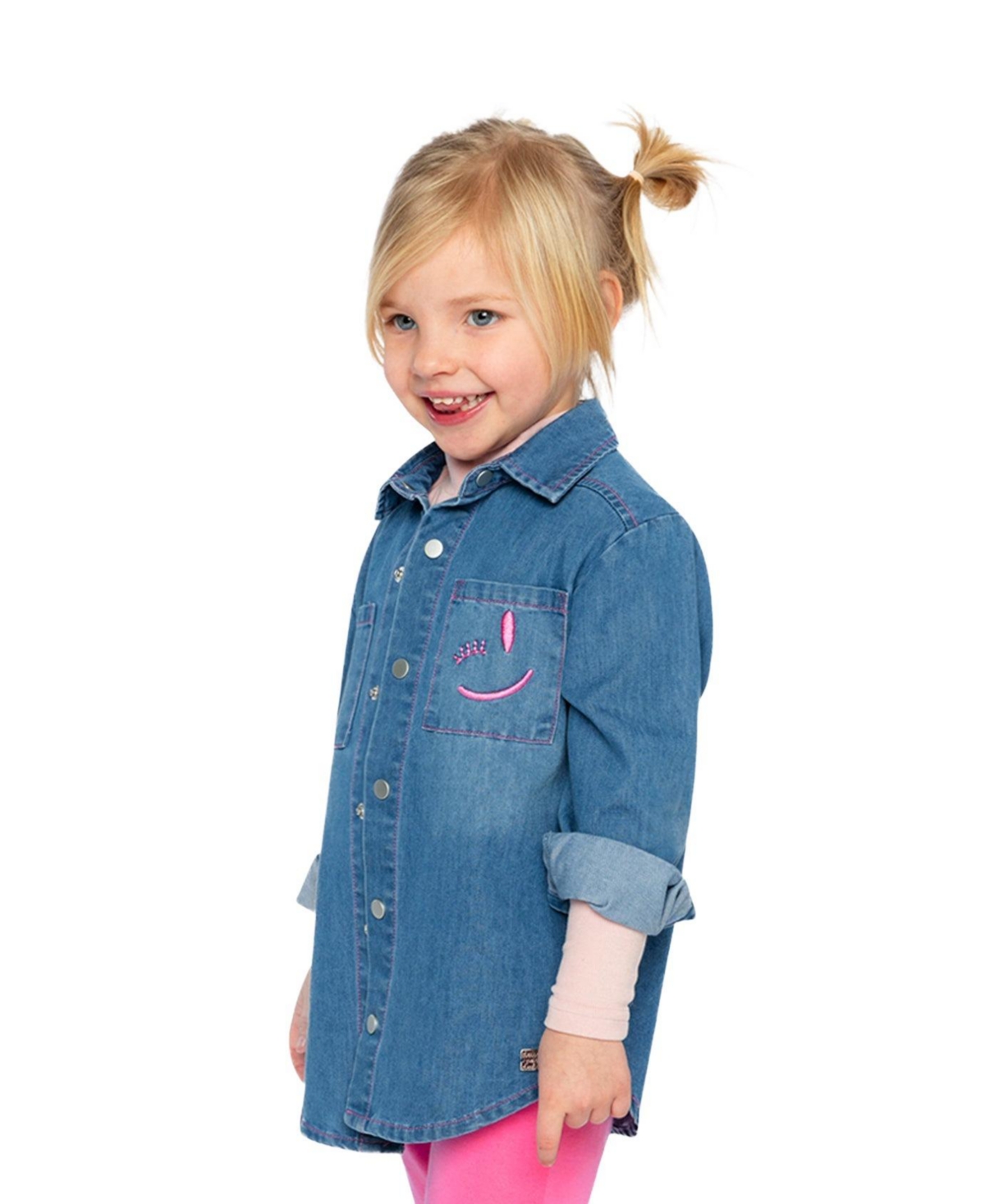 Deux par Big Girls (6Y - 14Y) Denim Shirt