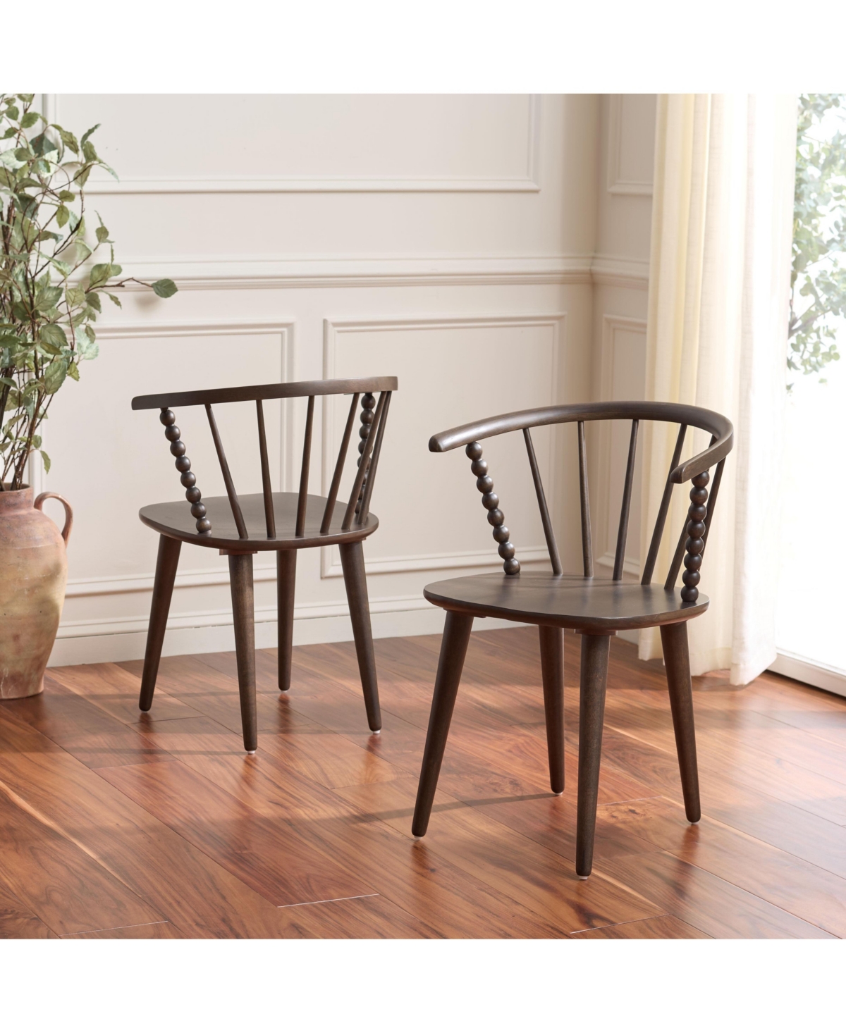 Safavieh Paras Curved Back Dining Chair