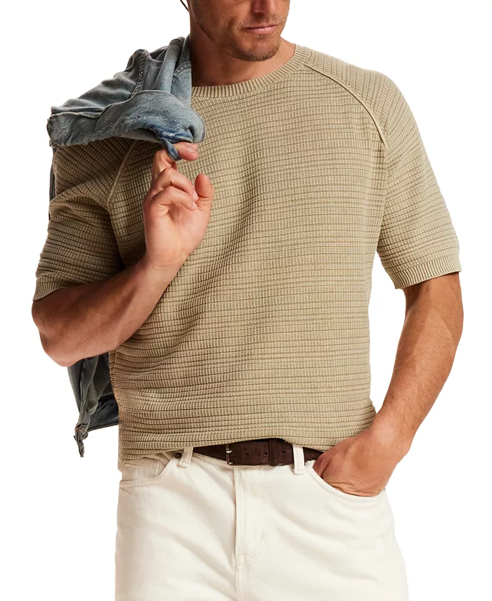 Mens' Vertical Dash Crewneck Sweater - thumbnail 3