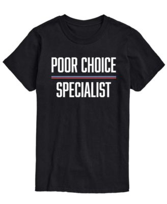 Men's Poor Choice Specialist Short-Sleeve Graphic T-Shirt