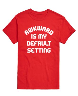 Men's Awkward Is My Default Setting Short-Sleeve Graphic T-Shirt